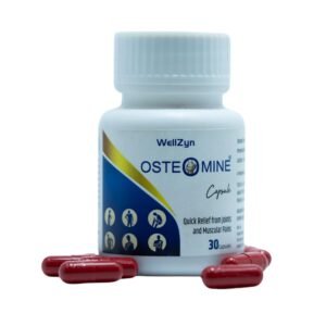 Osteomine Joint Support Capsules – Flexibility & Bone Strength – 30 Capsules (PACK OF 1)
