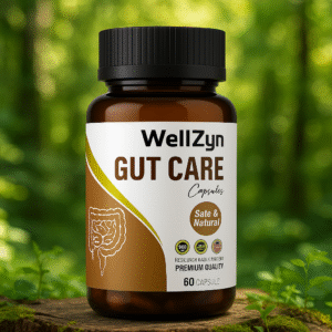 Gut Care Capsules – Supports Gut Health, Detox & Regularity