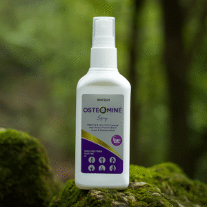 WellZyn Osteomine Syrup 500ml – Ayurvedic Joint Support Tonic for Bone Strength & Flexibility