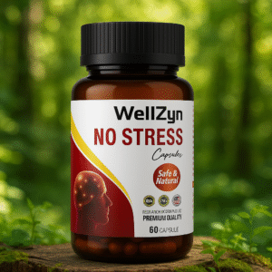 No Stress Capsules – Ayurvedic Stress Relief & Mood Support with Ashwagandha, Brahmi & Jatamansi